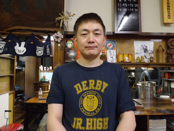 翁そば店主