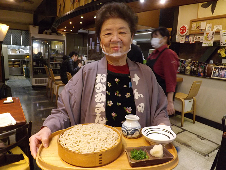 十和田蕎麦屋 女将 冨永さん