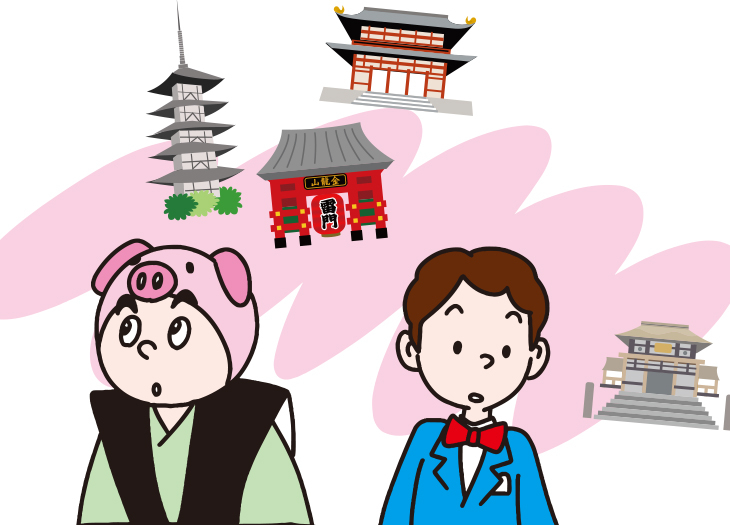 歴史とロマンあふれる人気のスポット「お寺の数がハンパなく多い」歴史×台東区を漫画で学ぶ！Vol.04